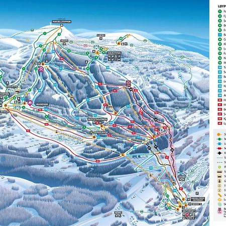 Ski And Bike-In And Out ハーフィエル エクステリア 写真